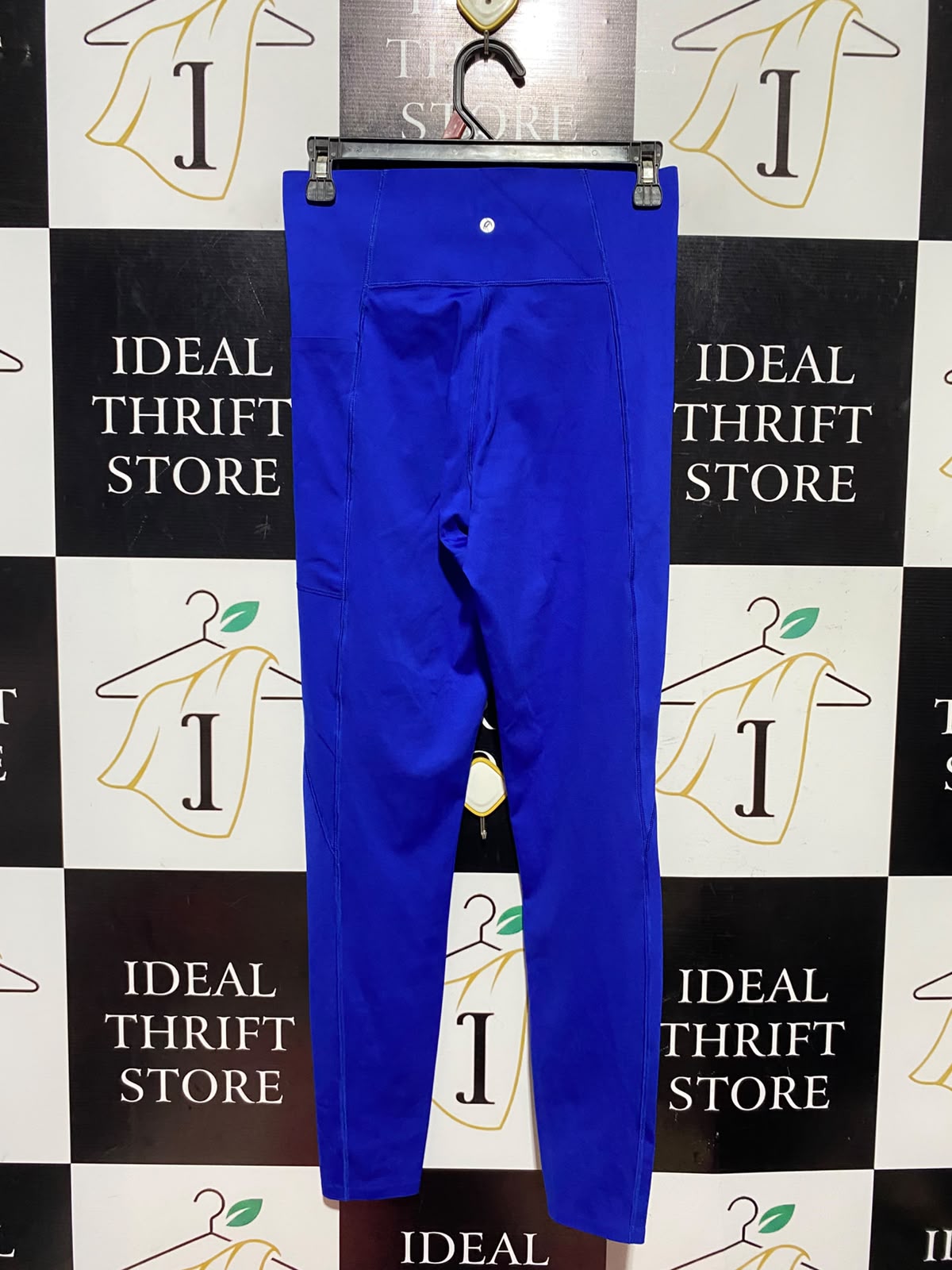 ACTIVE |S| WAIST 26| A16| VIBRANT ROYAL BLUE HIGH-WAISTED ATHLETIC LEGGINGS