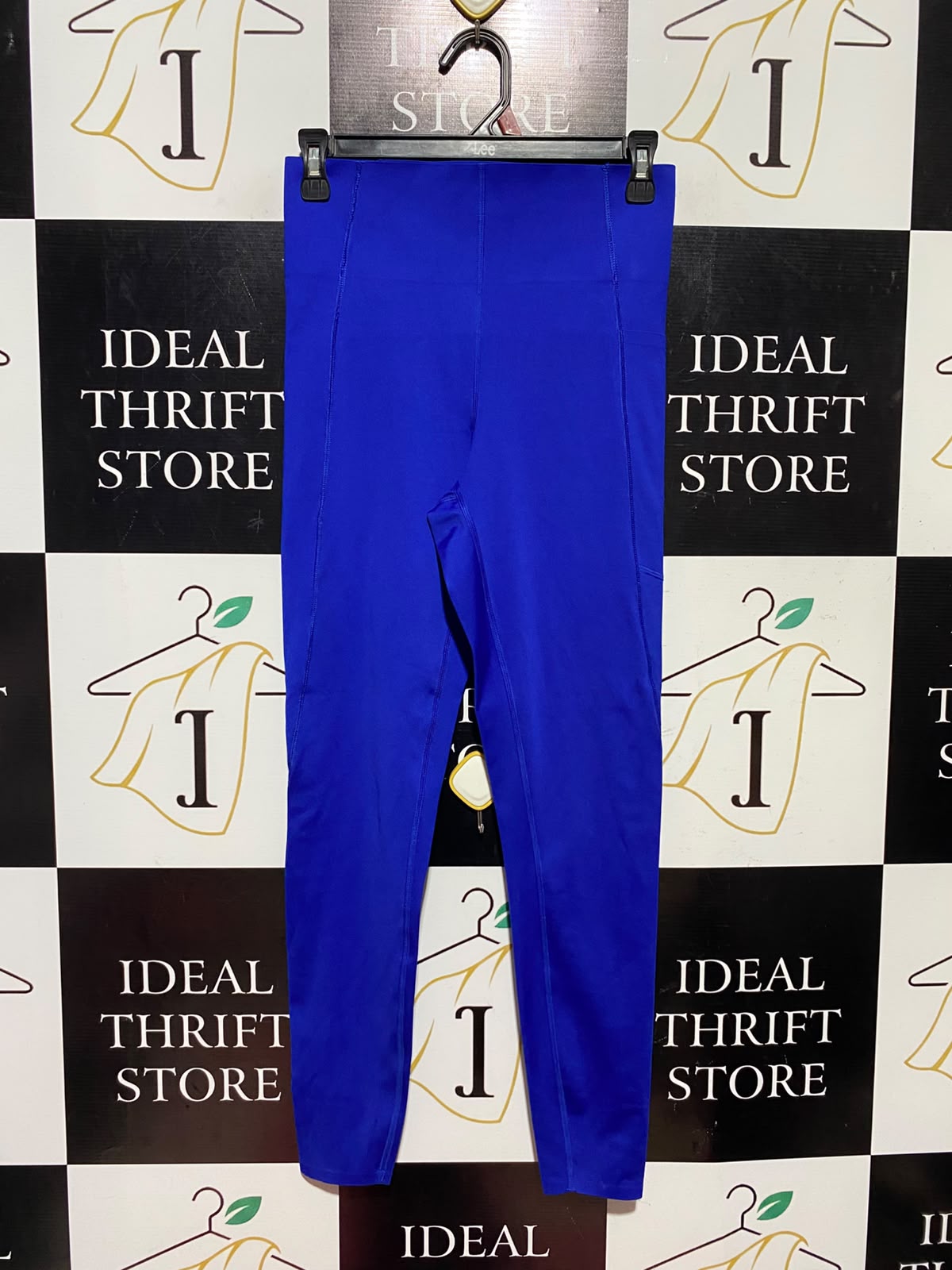 ACTIVE |S| WAIST 26| A16| VIBRANT ROYAL BLUE HIGH-WAISTED ATHLETIC LEGGINGS