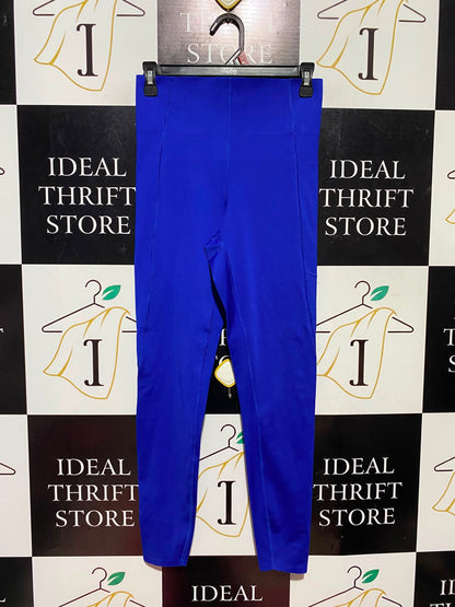 ACTIVE |S| WAIST 26| A16| VIBRANT ROYAL BLUE HIGH-WAISTED ATHLETIC LEGGINGS