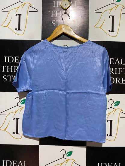 PRIMARK |M| BUST 18| A16| V-NECK BUTTON-DOWN CASUAL & WORKWEAR BLOUSE