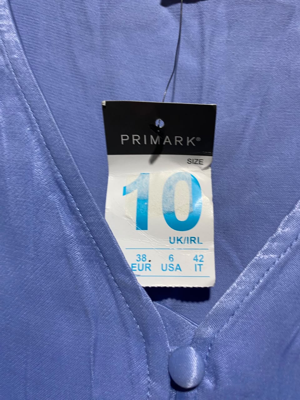 PRIMARK |M| BUST 18| A16| V-NECK BUTTON-DOWN CASUAL & WORKWEAR BLOUSE