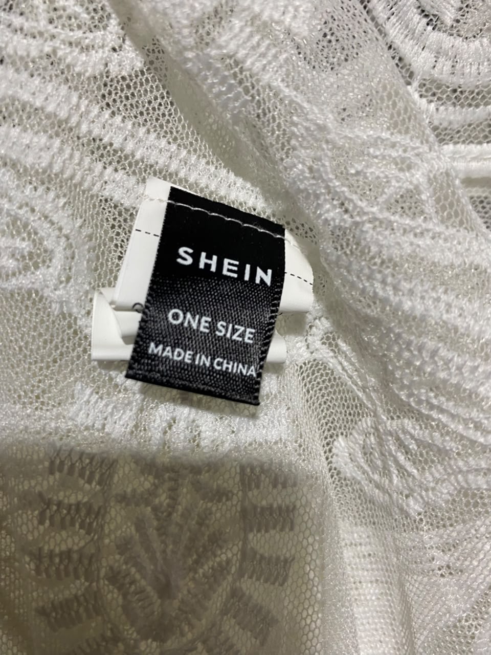 SHEIN |L| BUST 20| A16| OPEN FRONT DRAWSTRING BEACH COVER-UP CARDIGAN