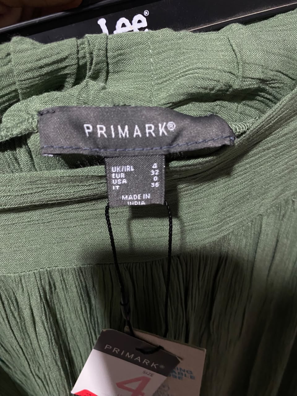 PRIMARK |XS| WAIST 24|A15| SMOCKED ELASTIC HIGH WAIST TIERED BOHO MAXI SKIRT