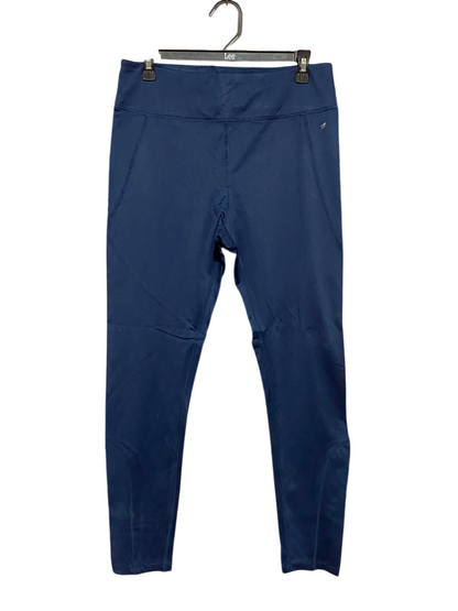 WORK OUT |M| WAIST 30| A17| WOMEN'S NAVY BLUE PERFORMANCE ATHLETIC LEGGINGS