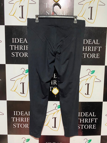 TU |L| WAIST 34| A17| WOMEN'S ESSENTIAL BLACK STRETCH LEGGINGS