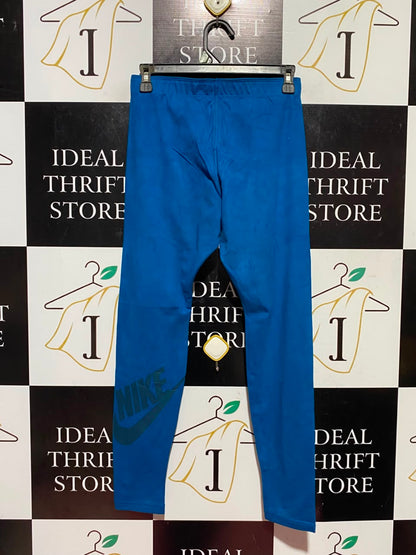 NIKE |M| WAIST 26| A17| WOMEN'S VIBRANT BLUE ATHLETIC PERFORMANCE LEGGINGS