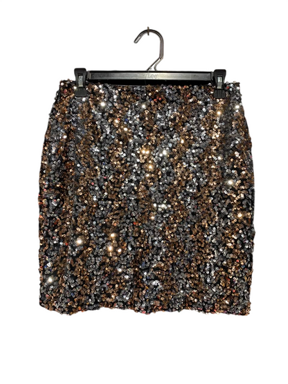 DOROTHY PERKINS |M| WAIST 28| A17| MULTI-TONAL SEQUIN EMBELLISHED MINI SKIRT
