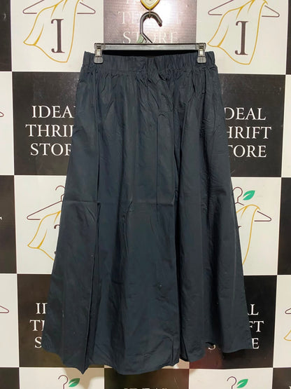 DUNNES |S| WAIST 28| A18| WOMEN’S ESSENTIAL BLACK FLARED A-LINE SKIRT