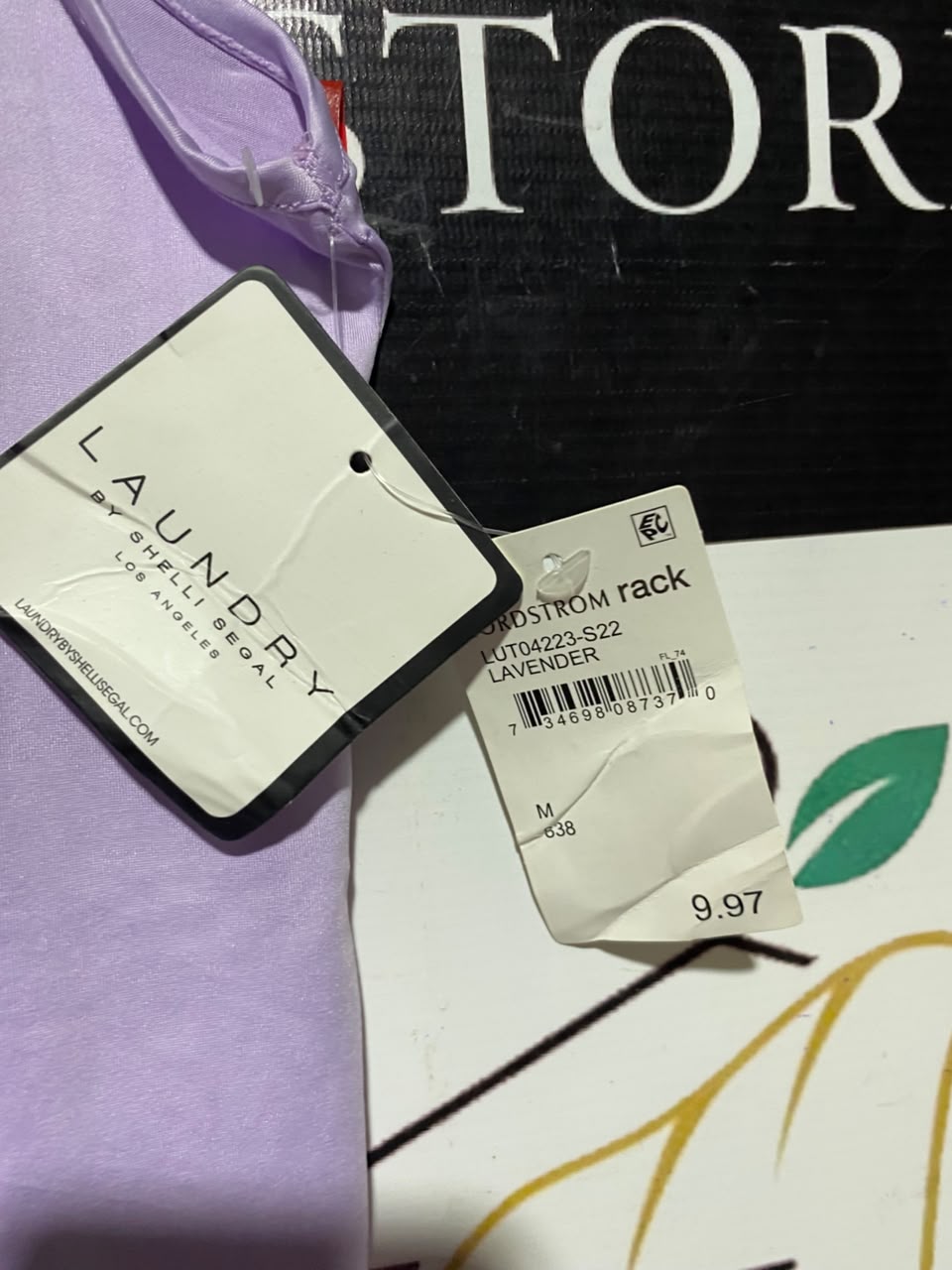 LAUNDRY |M| BUST 17| A17| WOMEN’S LAVENDER CASUAL SLEEVELESS TANK TOP