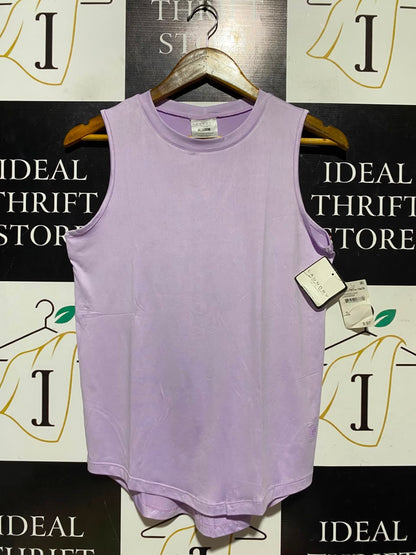 LAUNDRY |M| BUST 17| A17| WOMEN’S LAVENDER CASUAL SLEEVELESS TANK TOP
