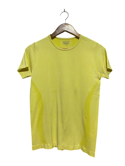 DUNNES STORES |M| BUST 16| A19|  SPORT NEON YELLOW ACTIVE T-SHIRT