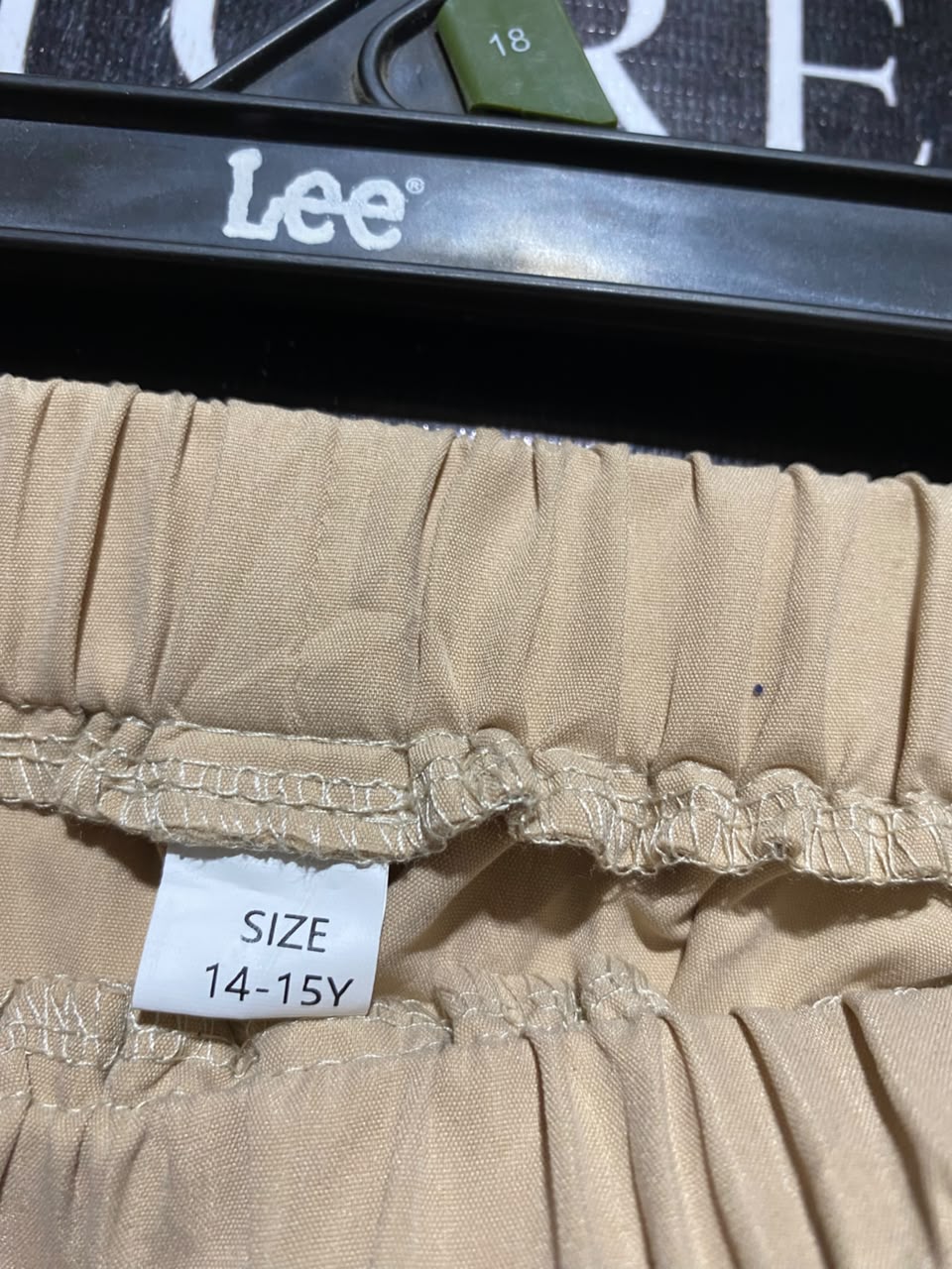 |XS| WAIST 22| A19| BEIGE UTILITY CARGO JOGGER PANTS