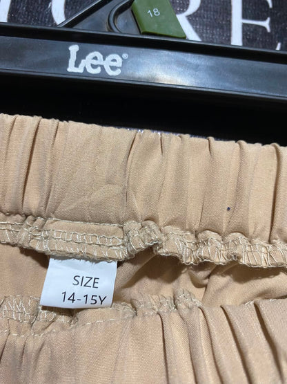 |XS| WAIST 22| A19| BEIGE UTILITY CARGO JOGGER PANTS
