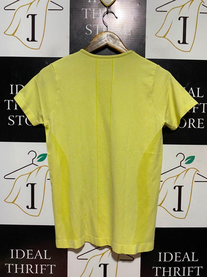 DUNNES STORES |M| BUST 16| A19|  SPORT NEON YELLOW ACTIVE T-SHIRT