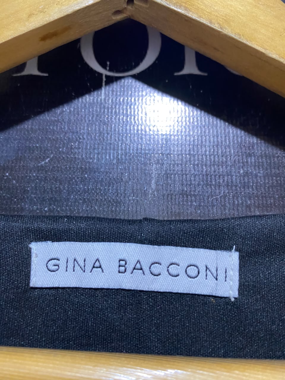 GINA BACCONI |L| BUST 20| A19| ANIMAL AND FLORAL PRINT KNOT-FRONT MIDI DRESS