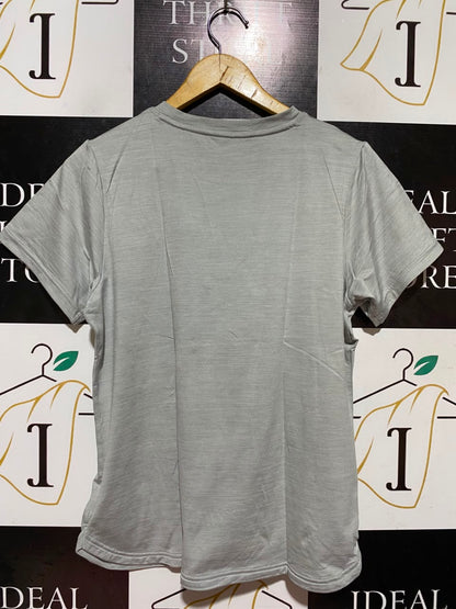PUMA |M| BUST 19| A18| LIGHT GREY MARLED ATHLETIC T-SHIRT