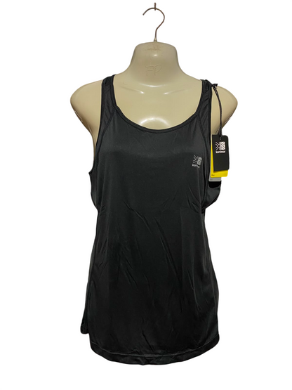 KARRIMOR |L| BUST 19| A19| BLACK ATHLETIC RUNNING TANK TOP