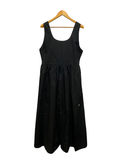NEXT |L| BUST 20| A20| CLASSIC BLACK SLEEVELESS MIDI MAXI DRESS