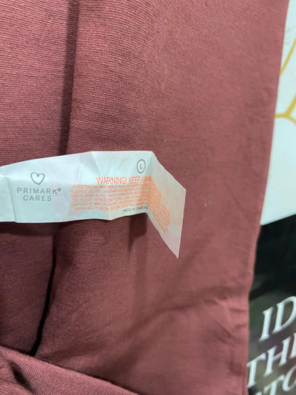 PRIMARK CARES |L| BUST 17| A20| MAUVE SCOOP NECK MIDI TANK DRESS