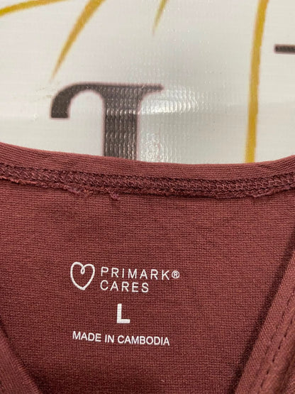 PRIMARK CARES |L| BUST 17| A20| MAUVE SCOOP NECK MIDI TANK DRESS