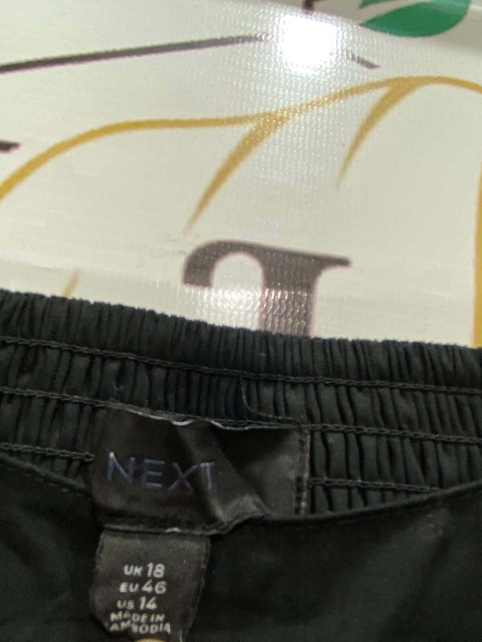NEXT |L| BUST 20| A20| CLASSIC BLACK SLEEVELESS MIDI MAXI DRESS