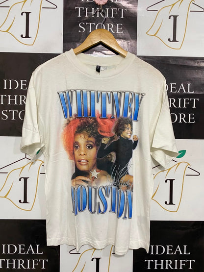 H&M |S| BUST 21| A20| WHITNEY HOUSTON VINTAGE GRAPHIC T-SHIRT