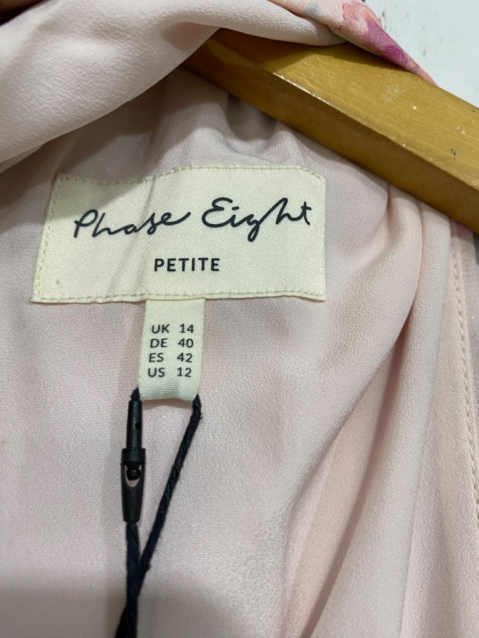PETITE |M| BUST 18| A20| PINK FLORAL PLEATED MIDI DRESS ELEGANT HALTER NECK PARTY DRESS