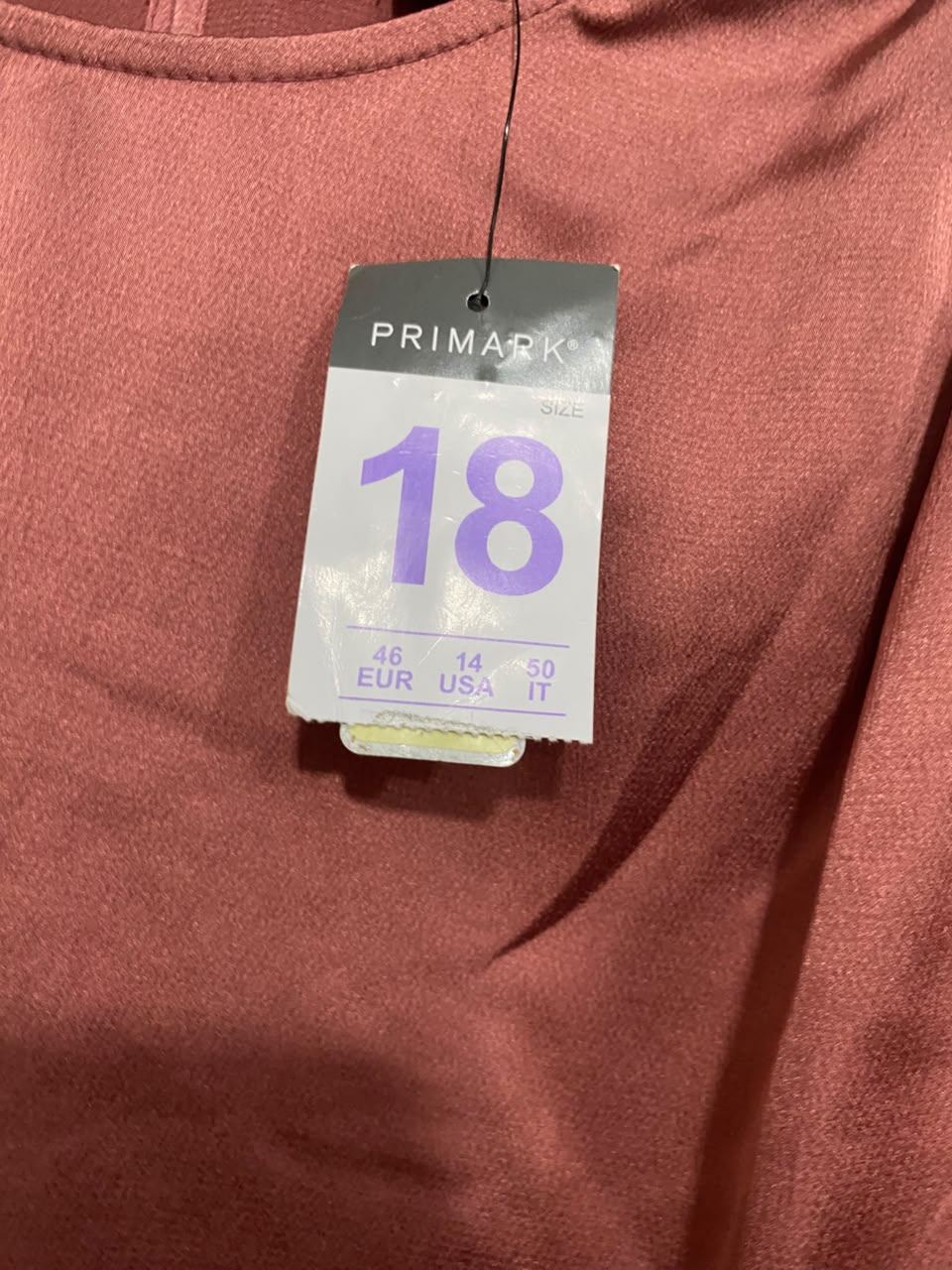PRIMARK |L| BUST 25| A21| MAUVE PINK SATIN SLEEVELESS BLOUSE PLEATED SHOULDER TOP