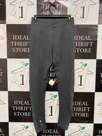 ADIDAS |S| WAIST 26| A21| GREY ATHLETIC LEGGINGS HIGH WAIST GYM RUNNING ACTIVEWEAR TROUSERS