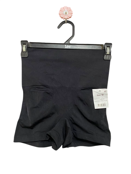 ANKO |XS| WAIST 22| A22| BLACK HIGH-WAISTED SHAPEWEAR BOOTY SHORTS | SEAMLESS TUMMY CONTROL UNDERGARMENT