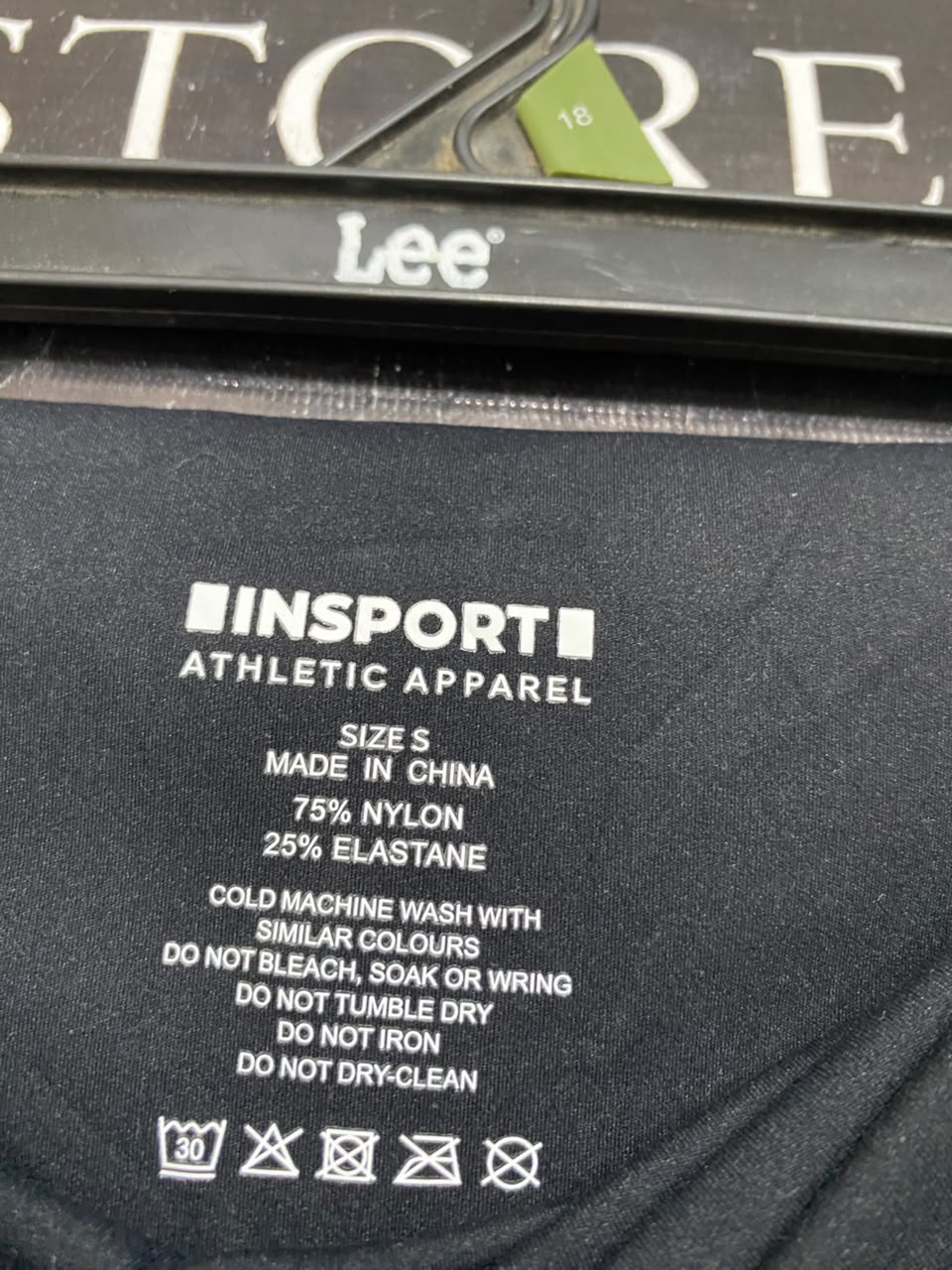 INSPORT |XS| WAIST 22| A22| BLACK HIGH-WAISTED ATHLETIC BIKER SHORTS | INSPORT ACTIVEWEAR FOR WOMEN