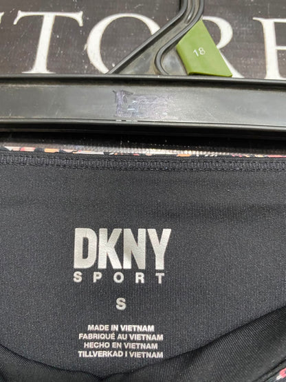 DKNY SPORT |S| WAIST 24| A22| MULTI-COLOR PAINT SPLATTER ATHLETIC LEGGINGS | HIGH-WAISTED WORKOUT TIGHTS