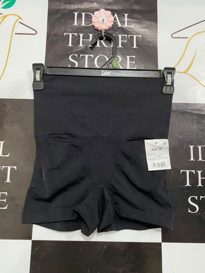 ANKO |XS| WAIST 22| A22| BLACK HIGH-WAISTED SHAPEWEAR BOOTY SHORTS | SEAMLESS TUMMY CONTROL UNDERGARMENT