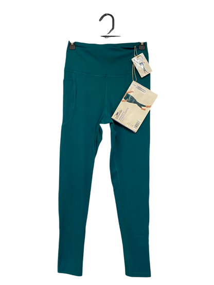 CRANE |M| WAIST 24| A23| TEAL HIGH-WAISTED FULL-LENGTH ACTIVE LEGGINGS