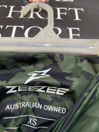 ZEE ZEE |XS| WAIST 21| A23| CAMOUFLAGE PRINT HIGH-WAISTED ACTIVE LEGGINGS
