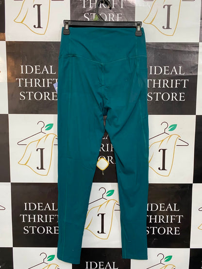 CRANE |M| WAIST 24| A23| TEAL HIGH-WAISTED FULL-LENGTH ACTIVE LEGGINGS