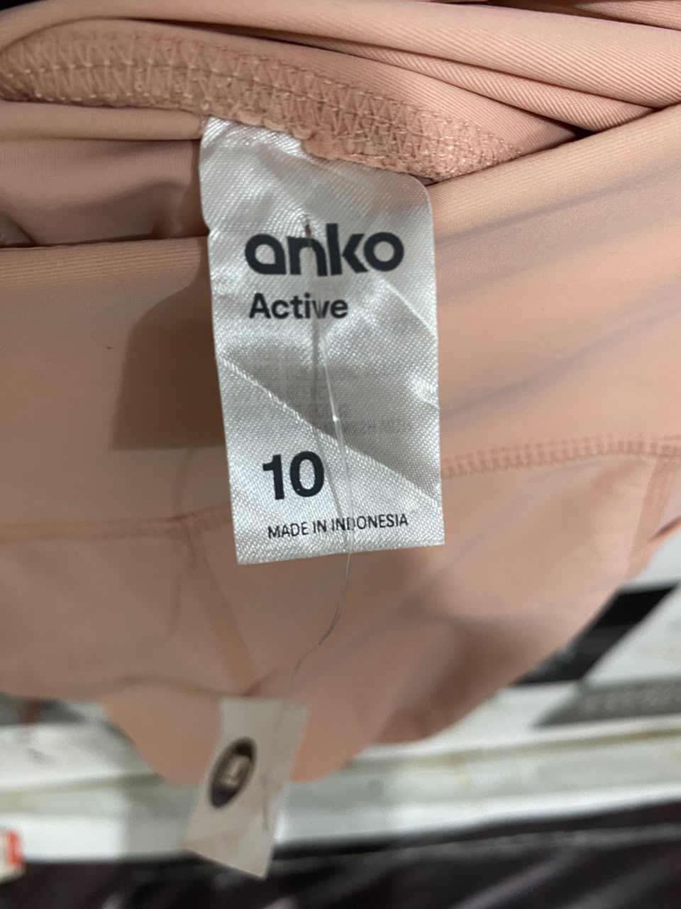 ANKO ACTIVE |XS| WAIST 24| A22| DUSTY PEACH HIGH-WAISTED ACTIVE BIKER SHORTS | POCKET GYM ATHLEISURE SHORTS