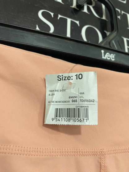 ANKO ACTIVE |XS| WAIST 24| A22| DUSTY PEACH HIGH-WAISTED ACTIVE BIKER SHORTS | POCKET GYM ATHLEISURE SHORTS