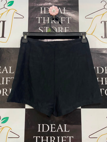 WHITE FOX |S| WAIST 25| A22| BLACK HIGH-WAISTED CASUAL SHORTS | BASIC ELEGANT BOOTY SHORTS