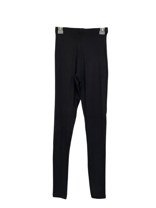 GEORGE |XS| WAIST 20| A23| CLASSIC BLACK HIGH-WAIST STRETCH LEGGINGS | ESSENTIAL EVERYDAY CASUAL PANTS
