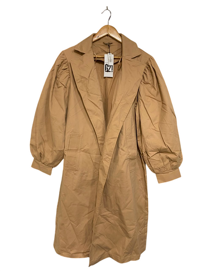 GEORGE |M| BUST 22| B36| CAMEL TRENCH COAT WITH PUFF SLEEVES DRESS