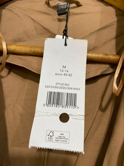 GEORGE |M| BUST 22| B36| CAMEL TRENCH COAT WITH PUFF SLEEVES DRESS