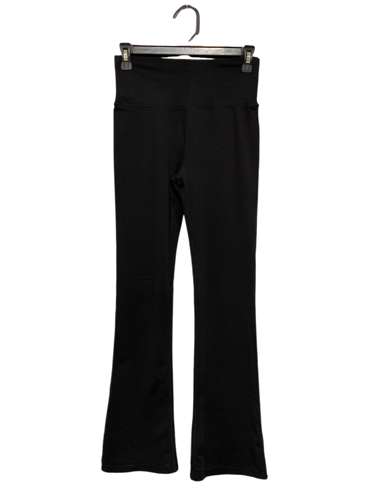 PRIMARK |XS| WAIST 25| A25| CLASSIC BLACK HIGH-WAISTED FLARE ATHLETIC YOGA PANTS
