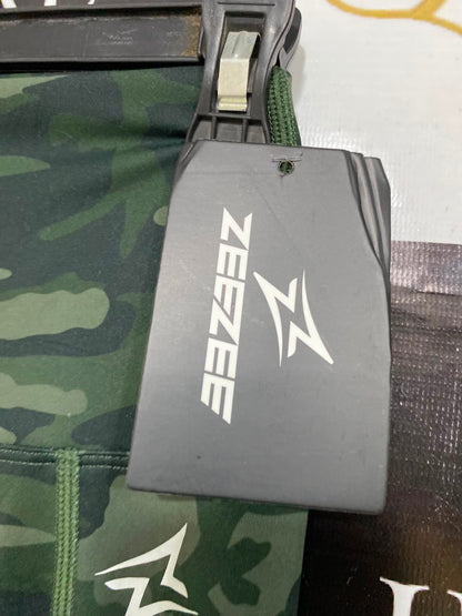 ZEE ZEE |XS| WAIST 23| A25| GREEN CAMOUFLAGE HIGH-WAIST ATHLETIC ACTIVEWEAR LEGGINGS WITH POCKETS