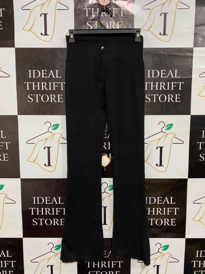 PRIMARK |XS| WAIST 25| A25| CLASSIC BLACK HIGH-WAISTED FLARE ATHLETIC YOGA PANTS