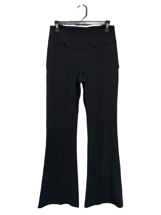 LULULEMON | M| WAIST 28| WOMEN'S GROOVE / ALIGN HIGH-WAISTED BLACK FLARED YOGA PANTS