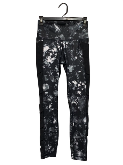 LULULEMON |S| WAIST 24| WOMEN'S HIGH-WAISTED TIE-DYE / FLORAL MARBLE PRINT LEGGINGS
