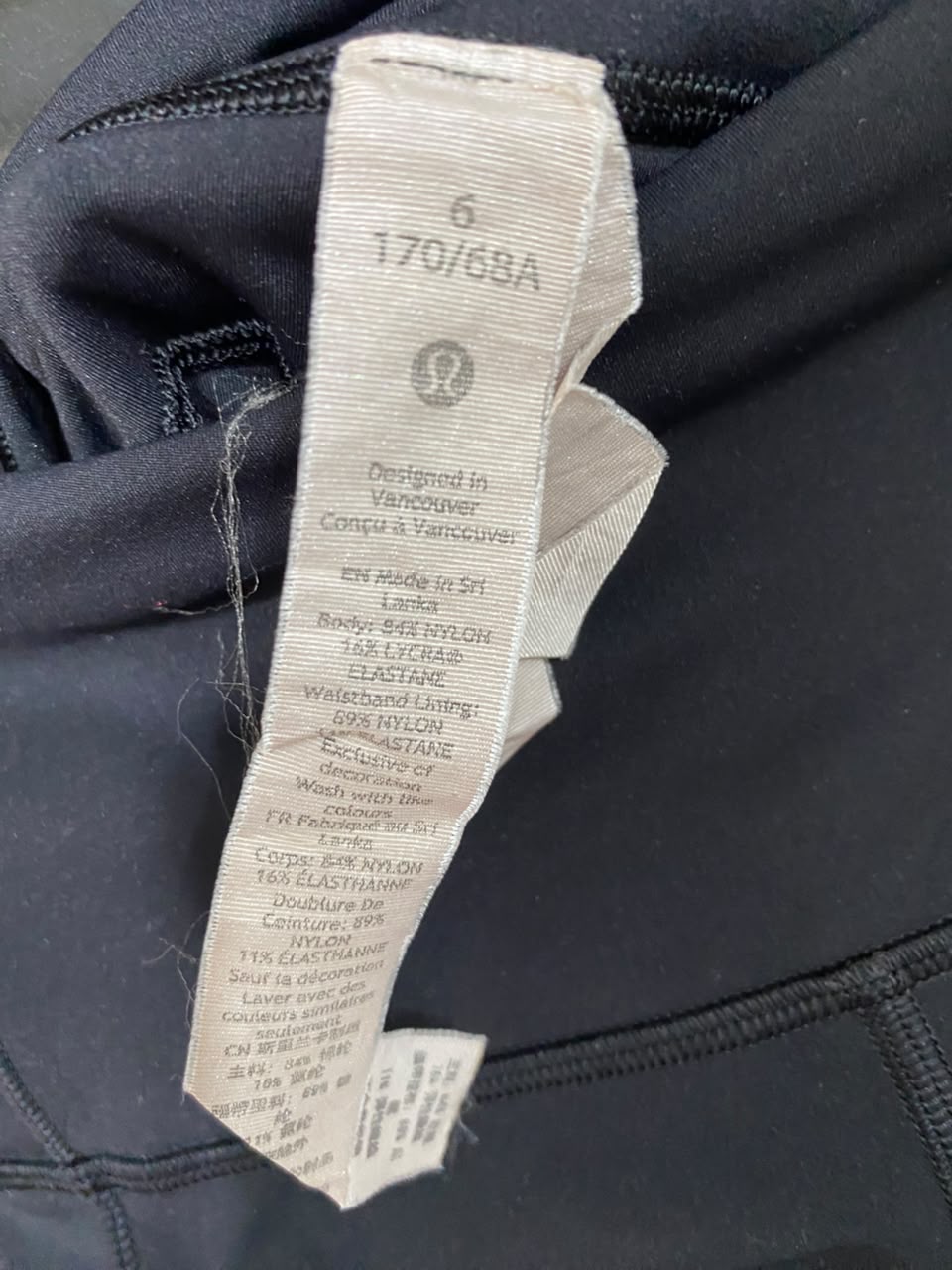 LULULEMON |S| WAIST 26| WOMEN'S FAST AND FREE HIGH-WAISTED BLACK RUNNING LEGGINGS