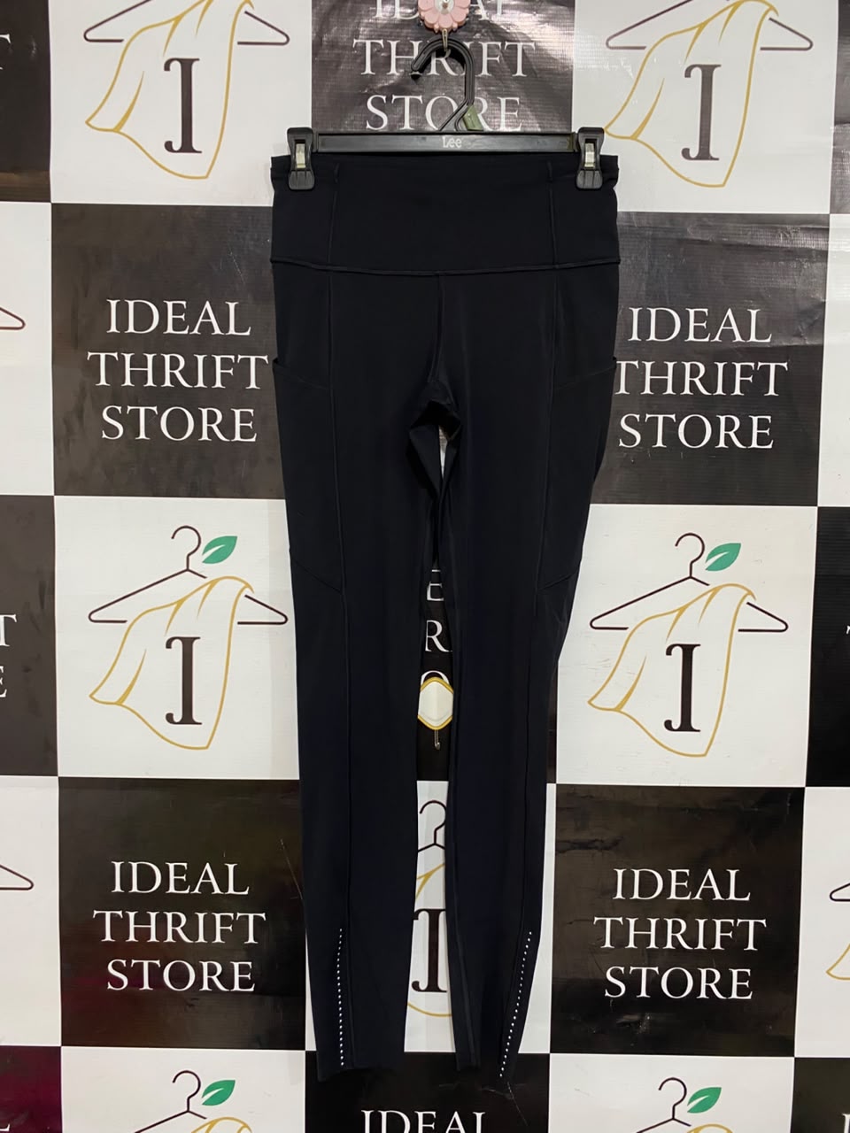LULULEMON |S| WAIST 26| WOMEN'S FAST AND FREE HIGH-WAISTED BLACK RUNNING LEGGINGS