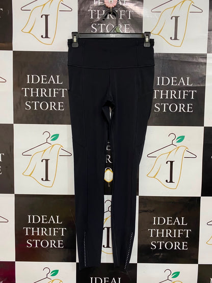 LULULEMON |S| WAIST 26| WOMEN'S FAST AND FREE HIGH-WAISTED BLACK RUNNING LEGGINGS